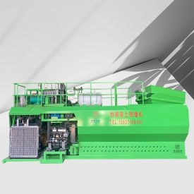 535型双动力客土喷播机